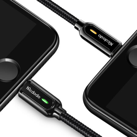Mcdodo Lightning Fast Charging Cable with Auto Power Off and Dual Smart LED - Image 2
