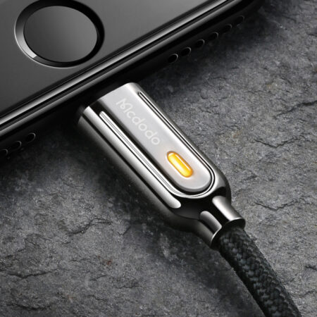 Mcdodo Lightning Fast Charging Cable with Auto Power Off and Dual Smart LED - Image 3