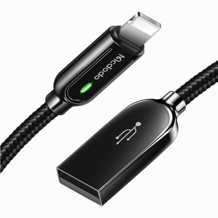 Mcdodo Lightning Fast Charging Cable with Auto Power Off and Dual Smart LED - Image 4
